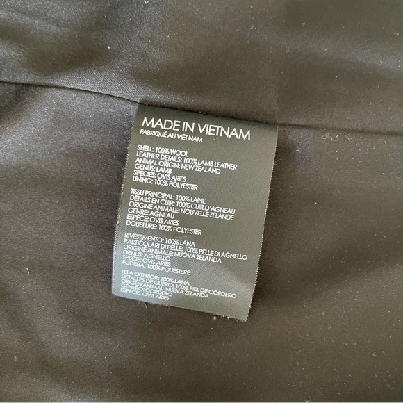 Like New Club Monaco Halli Wool Coat XS - Picture 5 of 5